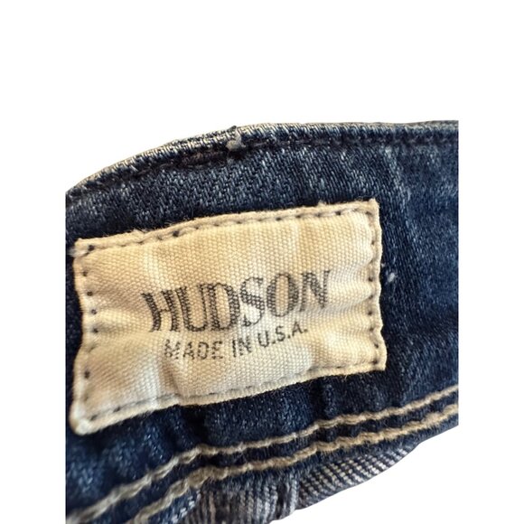 Hudson Jeans Blue Womens Size 11 Slim Fit Stretch Denim USA Made - Picture 5 of 5
